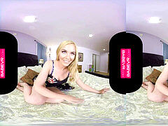 Tridimensionnel, Masturbation, Solo, Adolescente, Jouets, Voyeur