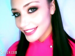 Gorgeous Brunette is eager to please a man orally for a mouthful of cum.