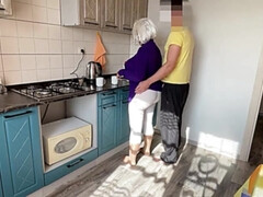 Leie, In den arsch, Arsch, Blondine, Blasen, Schwanz, Hardcore, Milf