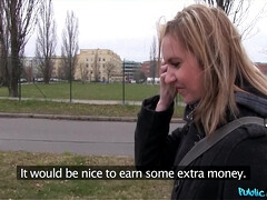 Leie, Blondine, Auto, Tschechisch, Europäisch, Im freien, Pov, Realität