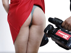デカパイ, ブロンド, バック, ドレス, ヒール, 天然, パンティ, 馬乗り