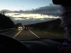 Amateur, Playa, Bikini, Orgasmo, Público, Coño, Flaco, Tetas