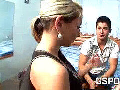 Amateur, Pareja, Cornudo, Dinero, Adolescente, Puta