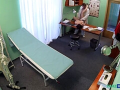 Amateur, Culo, Mamada, Engañando, Médico, Enfermera, Uniforme, Voyeur