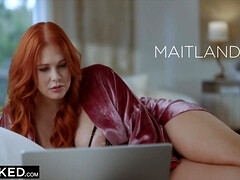 Infamous redhead slut Maitland Ward has intense orgasm with BBC Isiah maxwell in erotic interracial