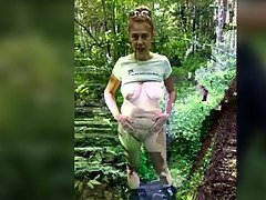 素人, お尻, デカ尻, オナニー, 淫乱熟女, 裸, オマンコ, ロシア人