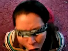 素人, フェラチオ, 異人種間, ハメ撮り, フェラする, 妻