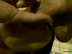 Enthousiasteling, Aziatisch, Sperma, Hd, Gezichtspunt, Prostituee, Thais, Tieten likken