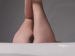 Kont, Grote mammen, Onschuldig, Geschoren, Verlegen, Student, Lang, Tiener