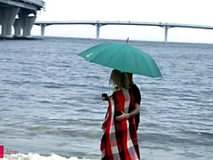 Romantic walk ends with an Anal Quickie