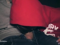 Amateur, Sucer une bite, Brunette brune, Tir de sperme, Énorme, Suçant, Adolescente, Épouse