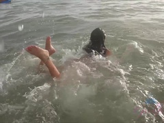 Leie, Sperma im mund, Orgasmus, Im freien, Zierlich, Muschi, Abendanzug, Nass