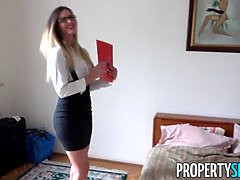Propertysex - stunning hungarian real estate agents has xxx with uk client