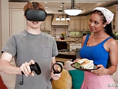 Black booty boned with miles of hard wet schlong