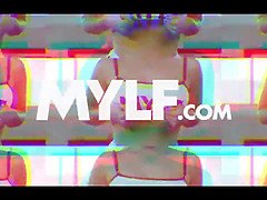 アナル, デカパイ, 茶髪の, イく瞬間, なめる, 淫乱熟女, オマンコ, ストッキング
