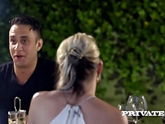 Grote lul, Grote mammen, Blond, Sperma in gezicht, Duits, Hd, Ondergoed, Tatoeage