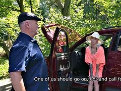 デカパイ, ブロンド, 浮気者, チェコ, アウトドア, タトゥー, ティーン