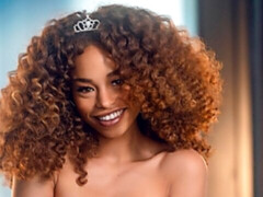 Incroyable, Gros cul, Noir ébène, Béant, Lingerie, Masturbation, Chaussures, Adolescente