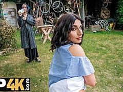 Bruinharig, Tsjechisch, Hardcore, Hd, Buiten, Gezichtspunt, Tieten likken, Vreemd