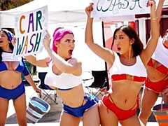 Большие сиськи, Пальцем, Лесбиянка, Лизание, Мастурбация, Милф, Киски, Сиськи