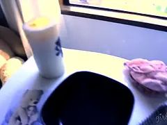 お尻, デカパイ, Hd, レズビアン, なめる, 熟年, 淫乱熟女, オマンコ