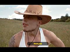 美女, デカチン, フェラチオ, 茶髪の, 浮気者, 下着, アウトドア, フェラする