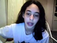 Leie, Braunhaarige, Masturbation, Solo, Jungendliche (18+), Netzkamera