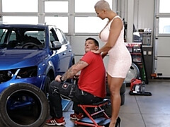 Appealing Chloe Lamour at titjob smut