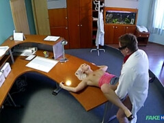 Mamada, Médico, Estilo perrito, Lamidas, Enfermera, Oficina, Coño, Uniforme