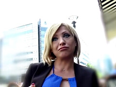 Verga grande, Rubia, Morena, Doble penetracion, Corridas faciales, Hd, Al aire libre, Trio