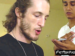 sensual shorty Alex Blakes face gets wiped by spunk