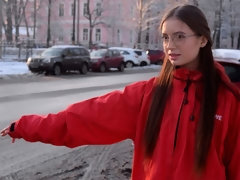 Anal, Cul, Brunette brune, En levrette, Lunettes, Branlette thaïlandaise, Rasée, Dénudage