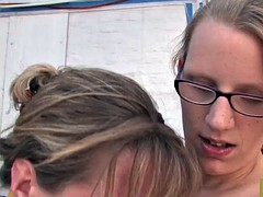 Amateur, Blonde, Allemand, Hard, Lesbienne, Mère que j'aimerais baiser