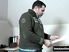 Braunhaarige, Aufs gesicht abspritzen, Rasiert, Titten