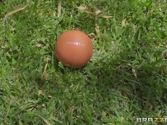 デカパイ, 茶髪の, カップル, ドレス, 穴開きパンティ, 現実, タトゥー, 妻