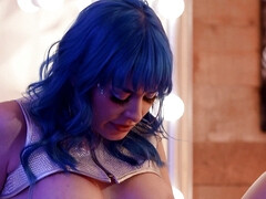 Stunning teen lezzies sex scene