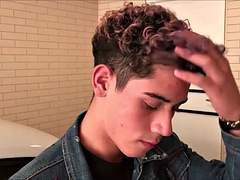 Twinks shaved head