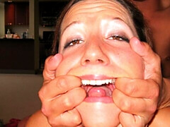 Gorgeous hardcore sex with a nice brunette Alexandra Belle