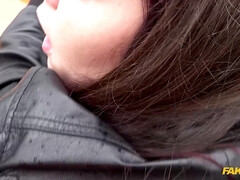 Verga grande, Mamada, Coche, Linda, Al aire libre, Coño, Pelirrojo, Adolescente