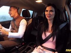 Driving Exam Double Creampie 1 - Jasmine Jae
