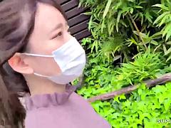 Anal, Nana, Grosse bite, Gros seins, Sucer une bite, Éjaculation interne, Japonaise, Nénés