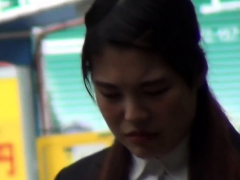 Hd, 日本人, アウトドア, 公共, 現実, ティーン, ユニフォーム, のぞき