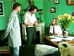 Anal, Français, Plan cul à trois, Rétro ancien