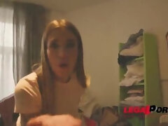 Anaal, Kont, Tsjechisch, Sperma in gezicht, Reusachtig, Tiener