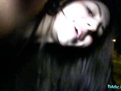 Leie, Blasen, Kehlenfick, Geld, Im freien, Pov, Öffentlich