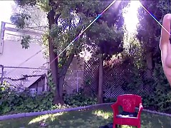 Oudere vrouw, Moeder die ik wil neuken, Buiten