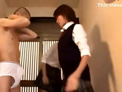 素人, アジア人, フェラチオ, 日本人, ティーン