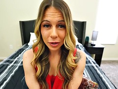 Tussi, Grosser schwanz, Bikini, Blondine, Europäisch, Hardcore, Pov, Titten