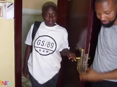 お尻, デカチン, 黒人, フェラチオ, 黒人, ハードコア, ラフ, 濡れ