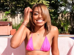 Жопа, Бикини, Черные, Минет, Межрасовый секс, Массаж, Молоденькие, Сиськи